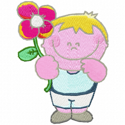 Kids And Toys Embroidery Design 1